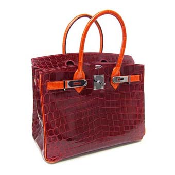 HERMES エルメス バーキン30 スーパーコピー クロコダイルニロティカス ルージュヴィフ オレンジ 05P01Sep13 Birkin 226